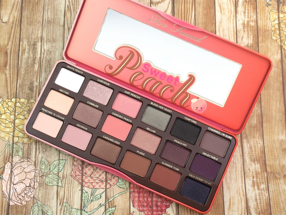 Too Faced Sweet Peach Eye Shadow Collection Palette