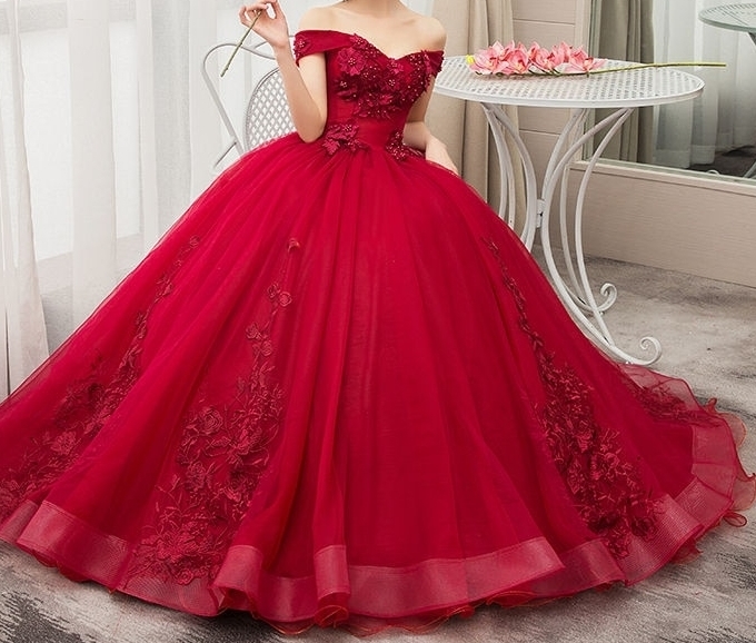 VESTIDO PRINCESA VERMELHO - KAOÂ