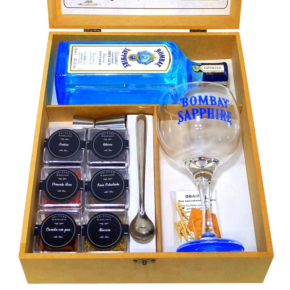 Kit Gin Bombay Master | 1 Taça