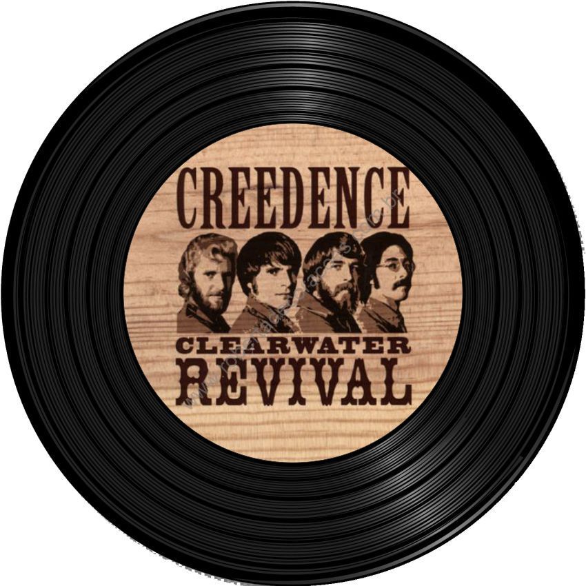 Quadro LP  Creedence - Roberta Decoracoes
