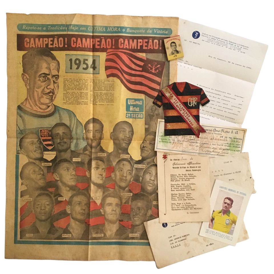 1958 A Gazeta Esportiva Campeao Mundial Vi Copa Do Mundo -  Garrincha-Pele-Zagalo (Brazil) 