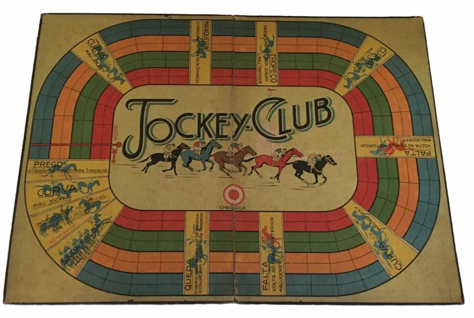 Jogo de tabuleiro clássico de corrida de cavalos 