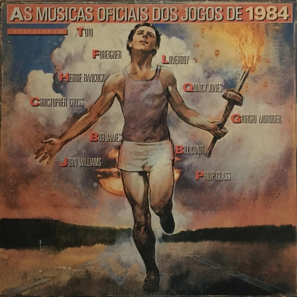 OLIMPIADAS DE 1984 LP As Músicas Oficiais dos Jogos de 1984