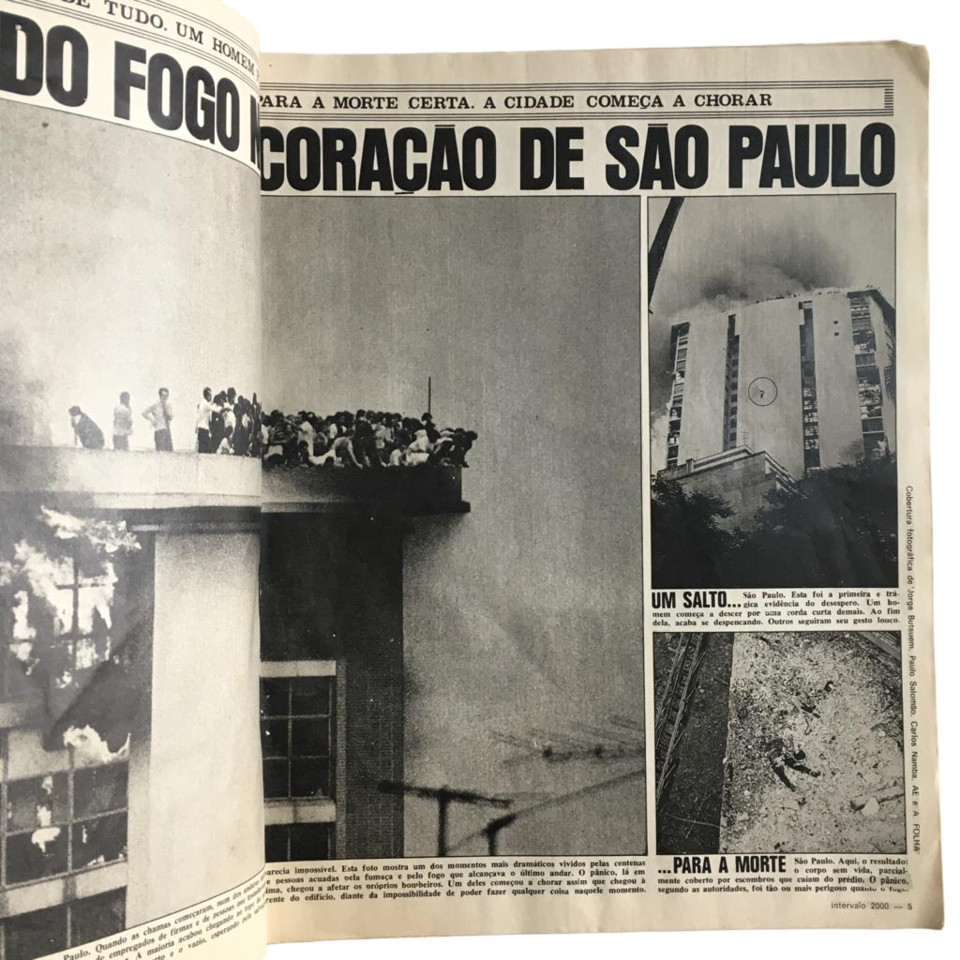 1980: Prédio do antigo Cine Pop foi destruído por um incêndio