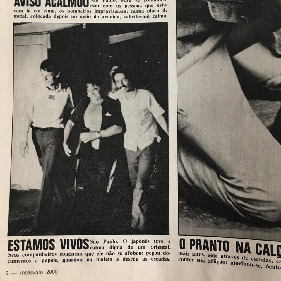 1980: Prédio do antigo Cine Pop foi destruído por um incêndio