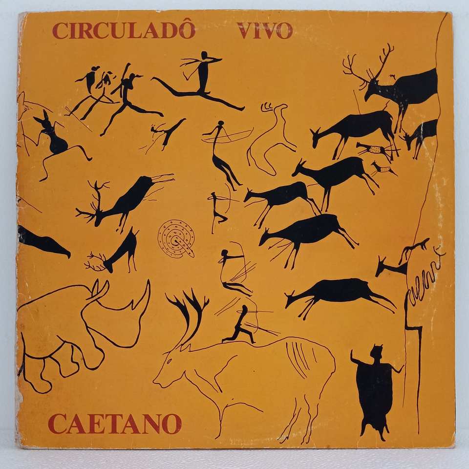 LP Caetano Veloso - Circuladô vivo - Vinyl Virtual Shop - Discos