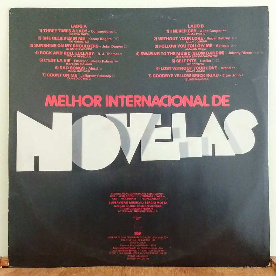 Cds de novelas internacional