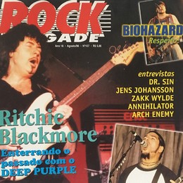 Rock Brigade Magazine Brazil Vol 111 AC/DC SLAYER BON JOVI BLACK SABBATH  VAI