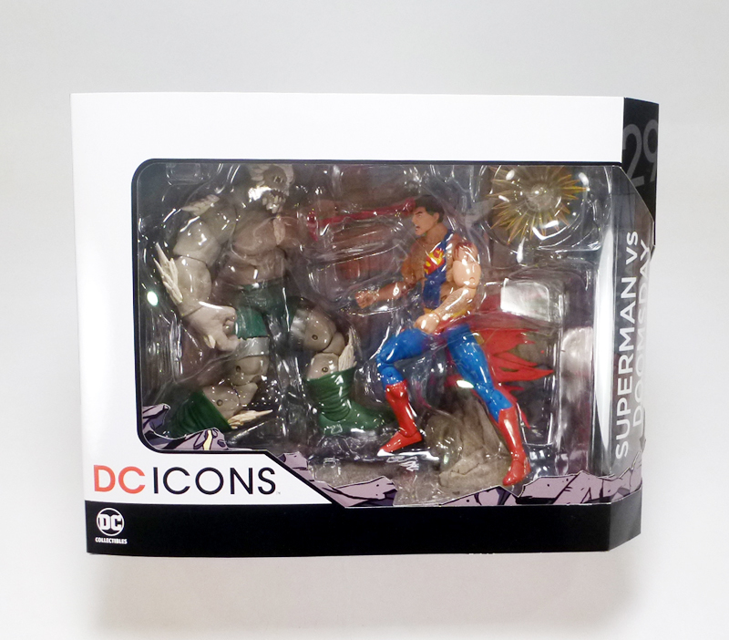 Dc icons superman best sale doomsday