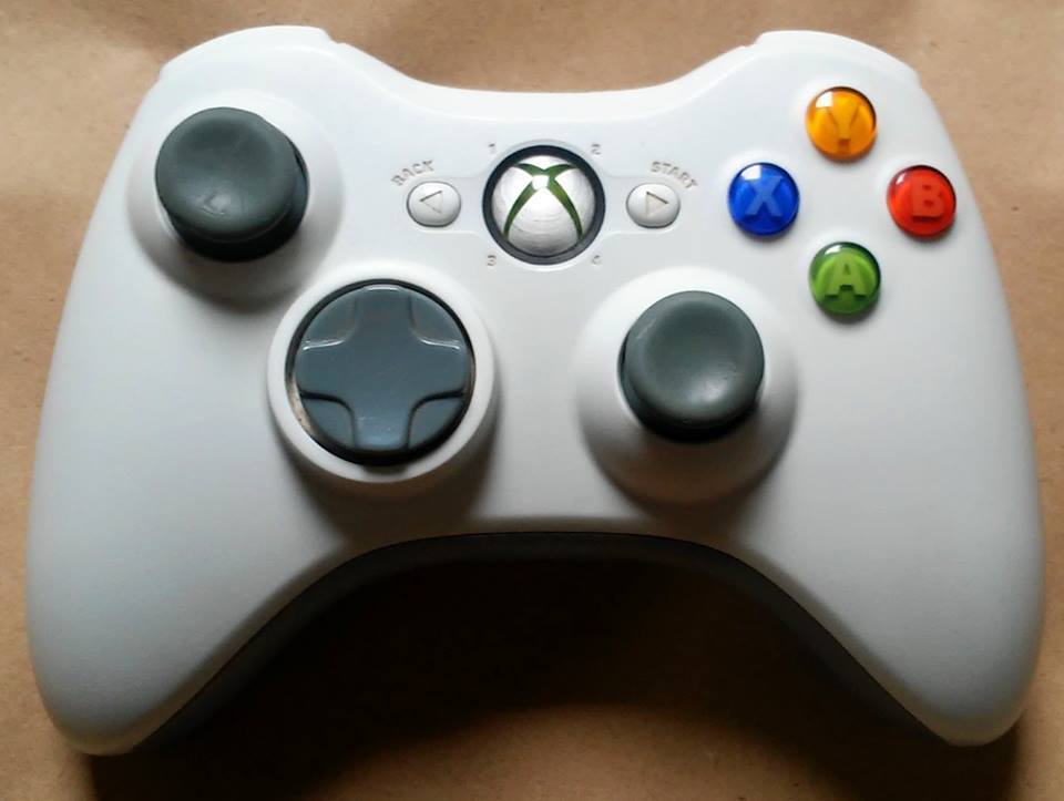 Controle Original Microsoft Branco - Xbox 360 Usado - Mundo Joy