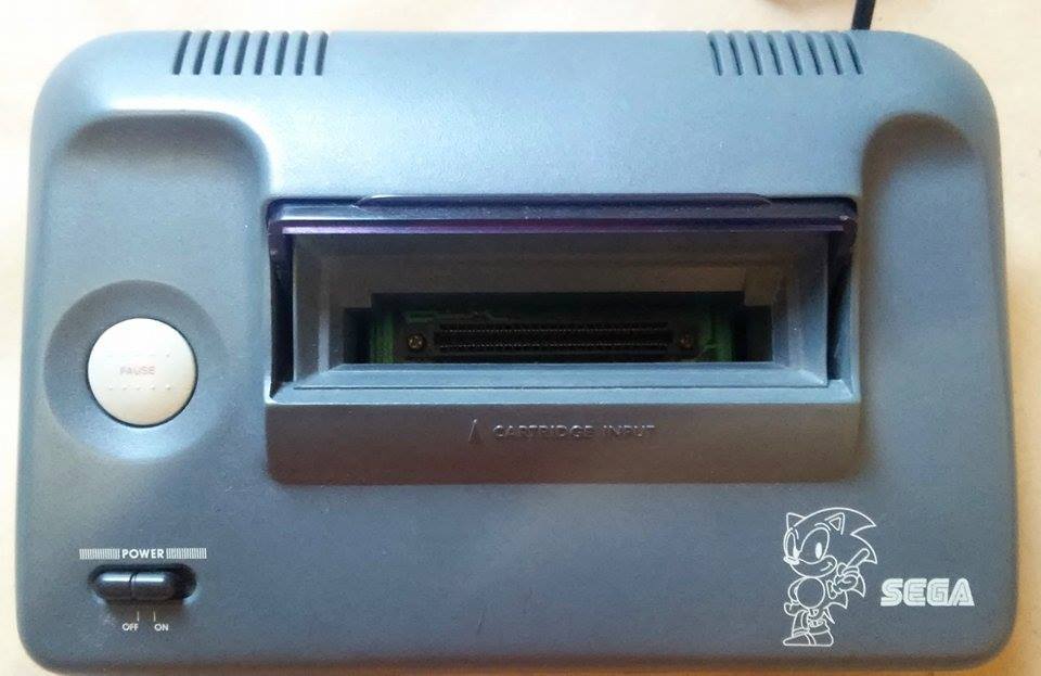 Master System 3 Compact Console Pronto P Jogar Sonic Memoria