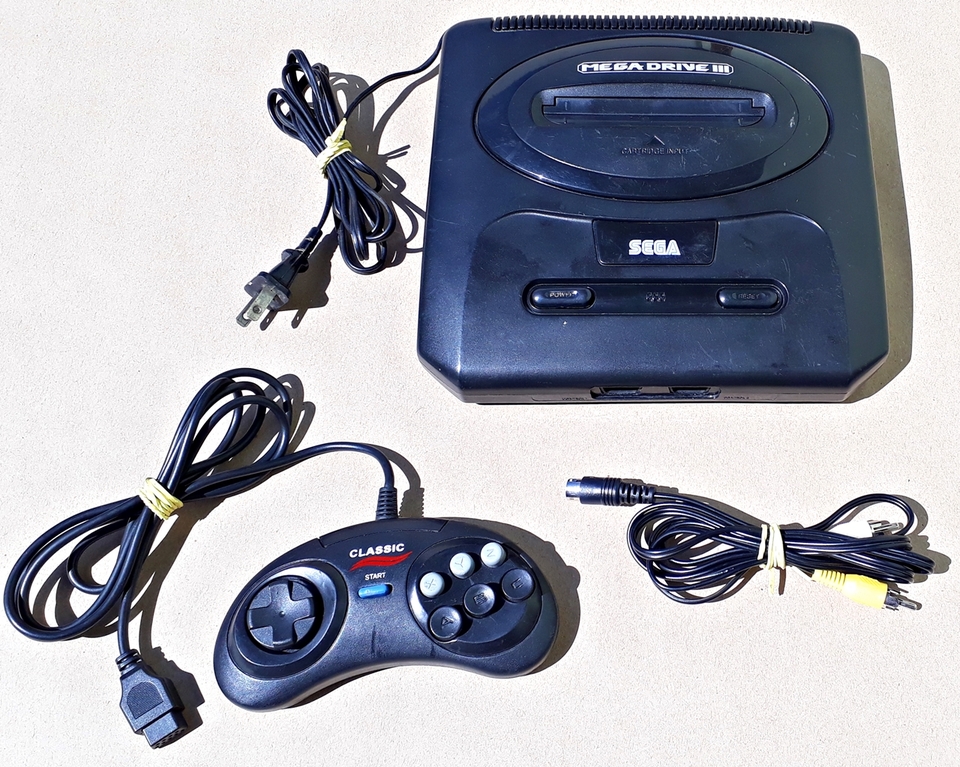 Gameteczone Usado Console Mega Drive III 16 bits 02 Controle +