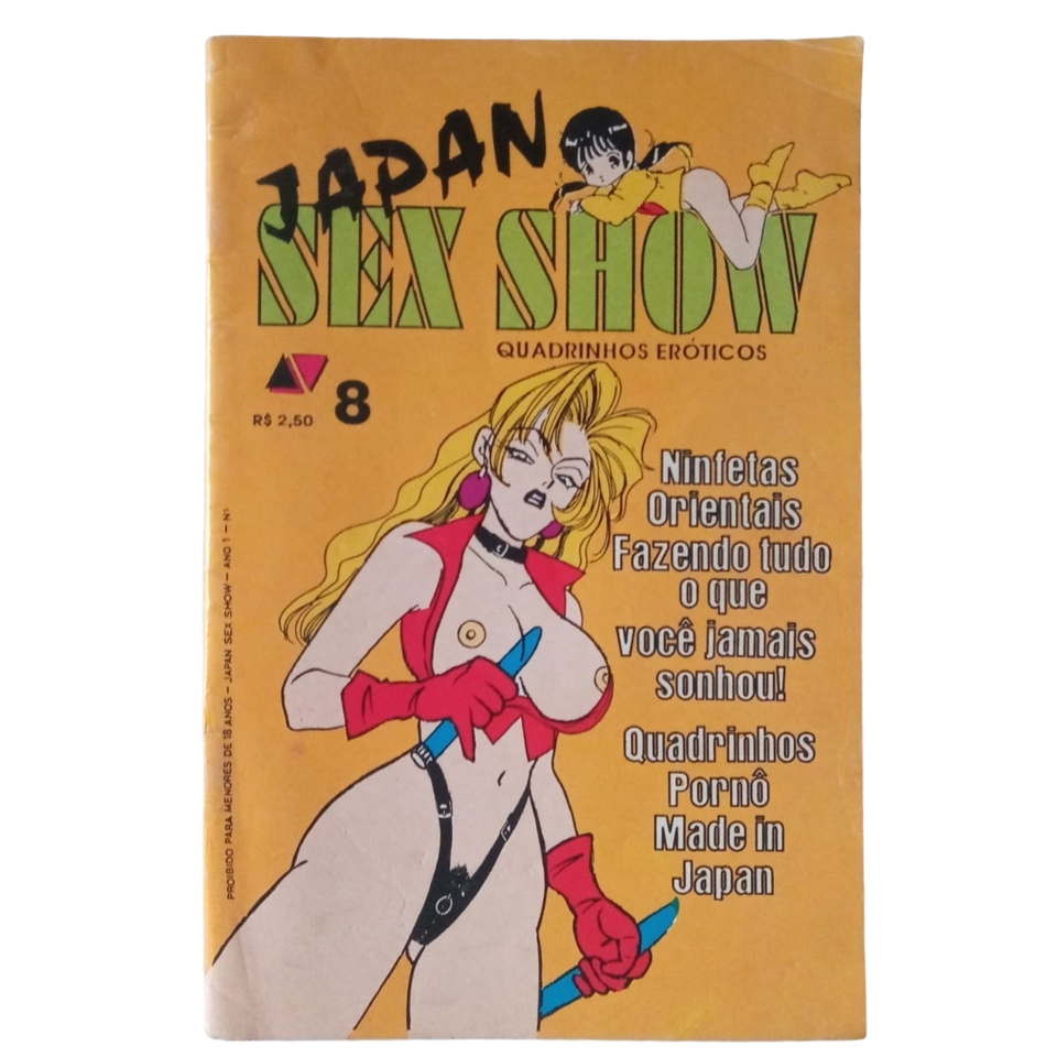 Quadrinho Erótico MANGÁ SEX ESPECIAL Ano1/n°6, Editora Xanadu - BANCANTIGA