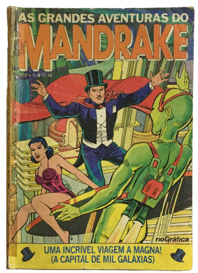 MANDRAKE nº063 - EDITORA RGE [ ] - Mania de Gibi