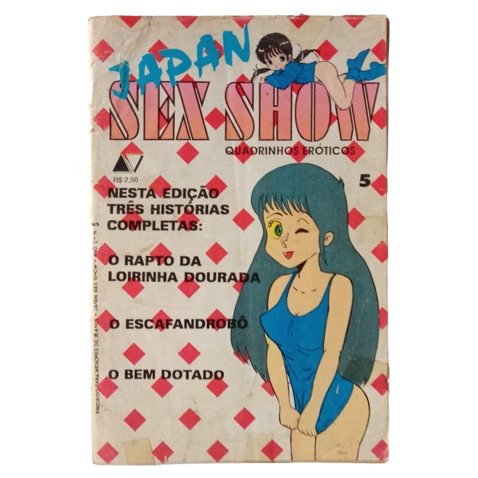 Quadrinho Erótico MANGÁ SEX ESPECIAL Ano1/n°6, Editora Xanadu - BANCANTIGA