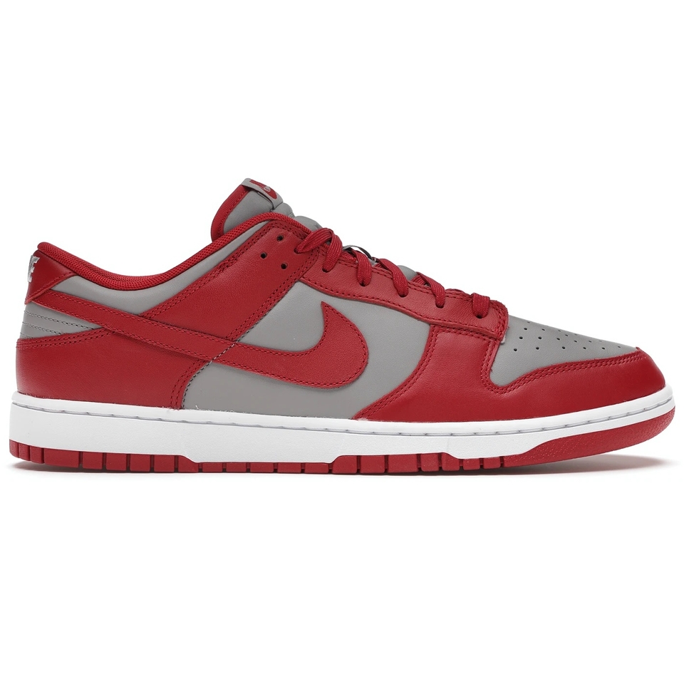 Nike Dunk Low White Grey Red