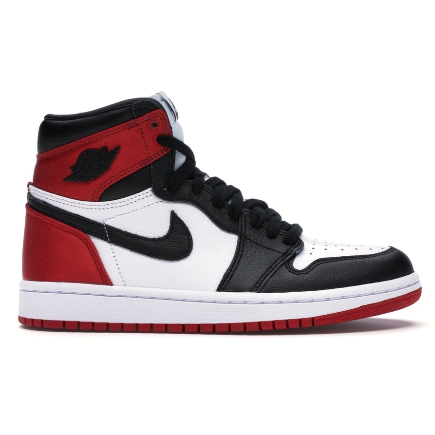 Black toe satin sales jordan 1