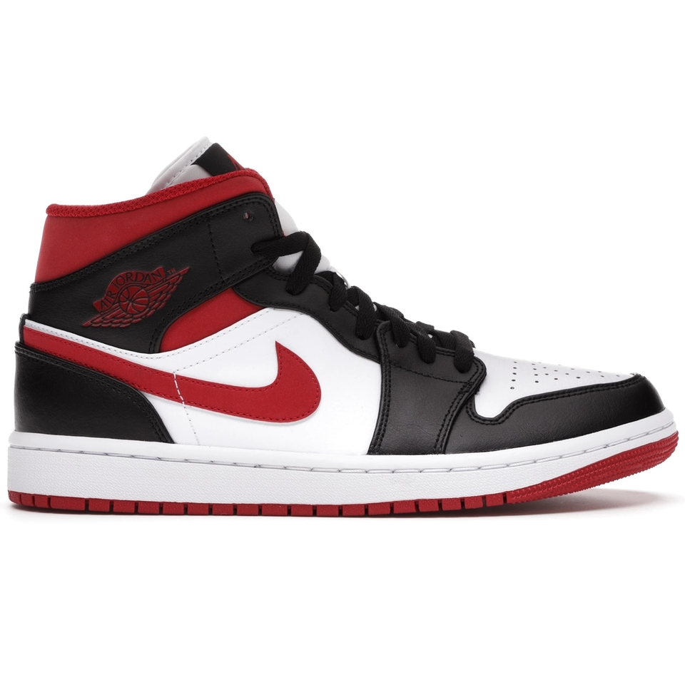 Jordan 1 red store white black 2018