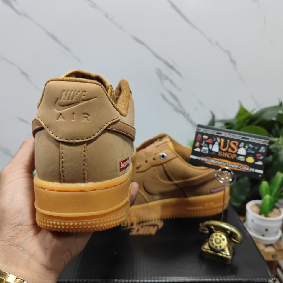 Mens wheat sale air force 1