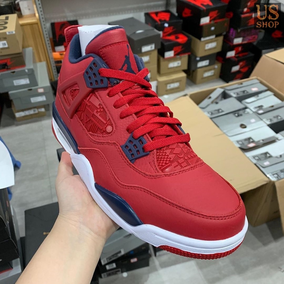 Jordan retro hot sale 4 fiba 2019